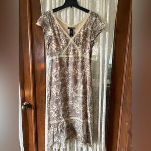 Vintage Kenneth Cole New York silk dress Y2K